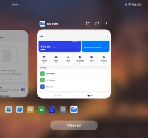 Floating window from the Task switcher - Oppo Find N2 review