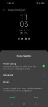 Always-on display settings - Oppo Reno7 Lite 5G review