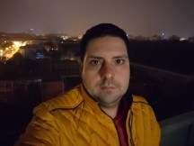 Selfies: Portrait Mode off/on during daytime, Screen flash off/on at night - f/2.2, ISO 7000, 1/10s - Poco F4 GT long-term review