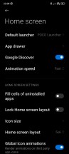 Launcher settings - Poco F4 GT long-term review