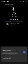 Always-on display - Realme UI 4.0 review