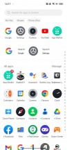 Home screen, recent apps, app drawer, notification shade, settings menu - Realme 10 Pro review