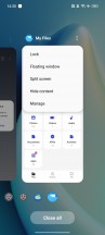 Task Manager,  Split screen,  Flexible window, split-screen, Smart Sidebar - Realme 10 Pro review