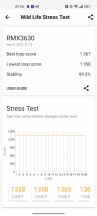 GPU stress test - Realme 10 review