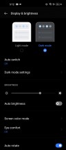 Display settings - Realme 9 Pro review