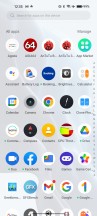 Home screen, app drawer, notification shade, Settings menu - Realme 9 review