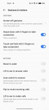 Screen-off gestures and motion gestures - Realme UI 4 review