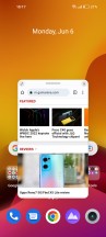 Smart Sidebar and Floating window - Realme GT Neo 3T review