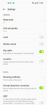 Camera menus - Realme GT Neo 3T review