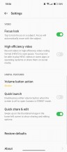 Camera menus - Realme GT Neo3 review