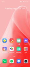 Home screen, recent apps, notification shade, app drawer, settings menu - Realme GT2 Explorer Master review