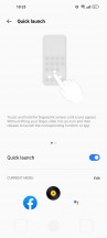 Advanced fingerprint reader features - Realme GT2 review