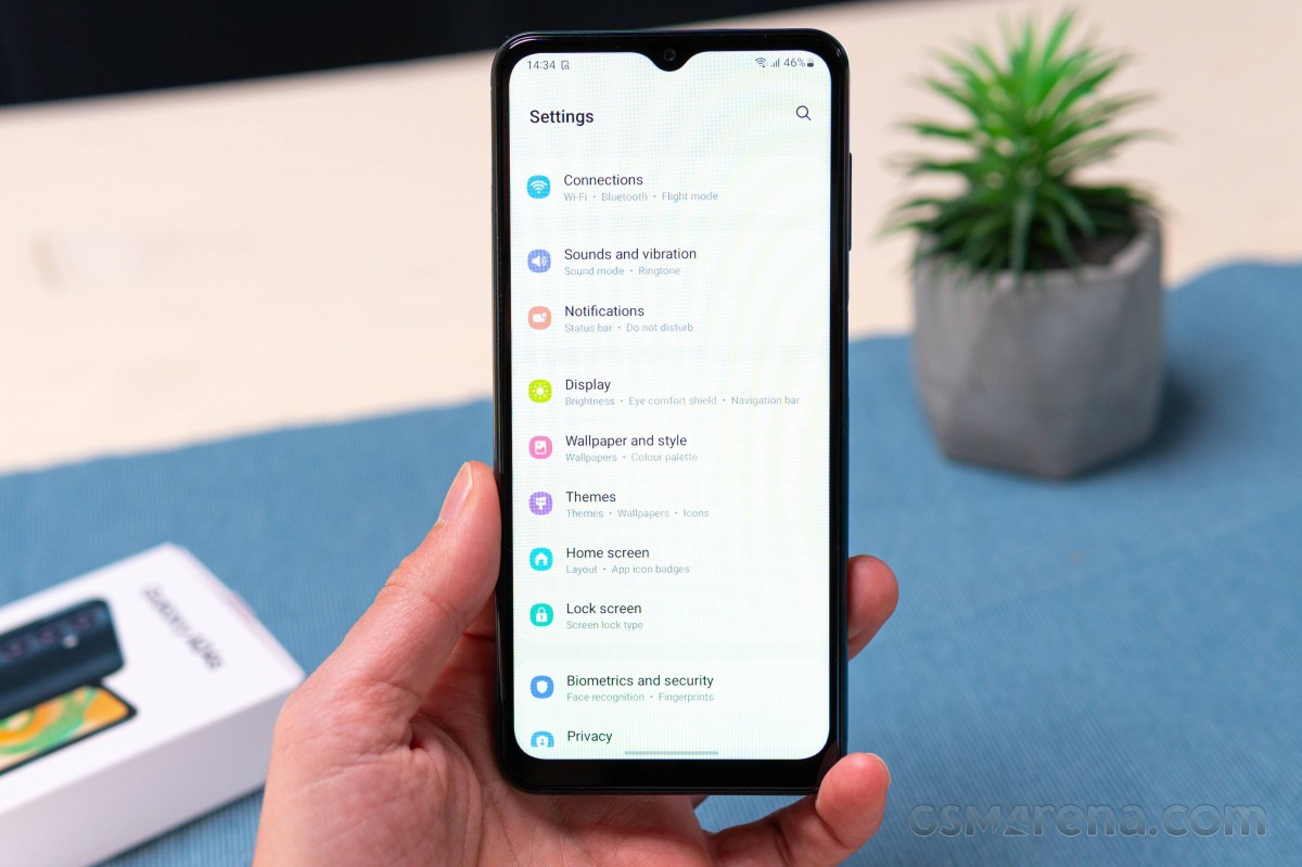 Samsung Galaxy A04s review: Software and performance