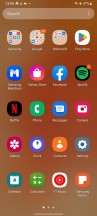 Home screen, recent apps, notification shade, settings menu - Samsung Galaxy A04s review