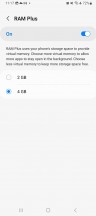 Edge panel - Samsung Galaxy A23 5G review