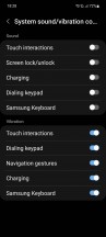 Vibration settings - Samsung Galaxy A52s long-term review