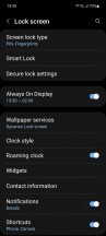Lock screen notification settings - Samsung Galaxy A52s long-term review