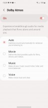 Audio settings, equalizers, Dolby Atmos and additional audio features - Samsung Galaxy A53 5G review