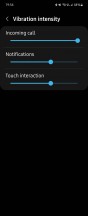 Vibration settings - Samsung Galaxy Flip3 long-term review