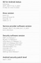 Current software - Samsung Galaxy Flip3 long-term review
