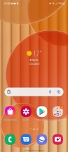 Homescreen - Samsung Galaxy M53 review