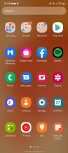 App drawer - Samsung Galaxy M53 review