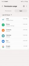 Privacy Dashboard - Samsung Galaxy M53 review