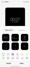 Lockscreen options - Samsung Galaxy S21 FE 5g review