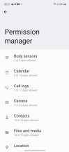 Privacy Dashboard - Samsung Galaxy S21 FE 5g review