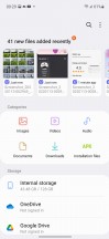 File manager - Samsung Galaxy S21 FE 5g review