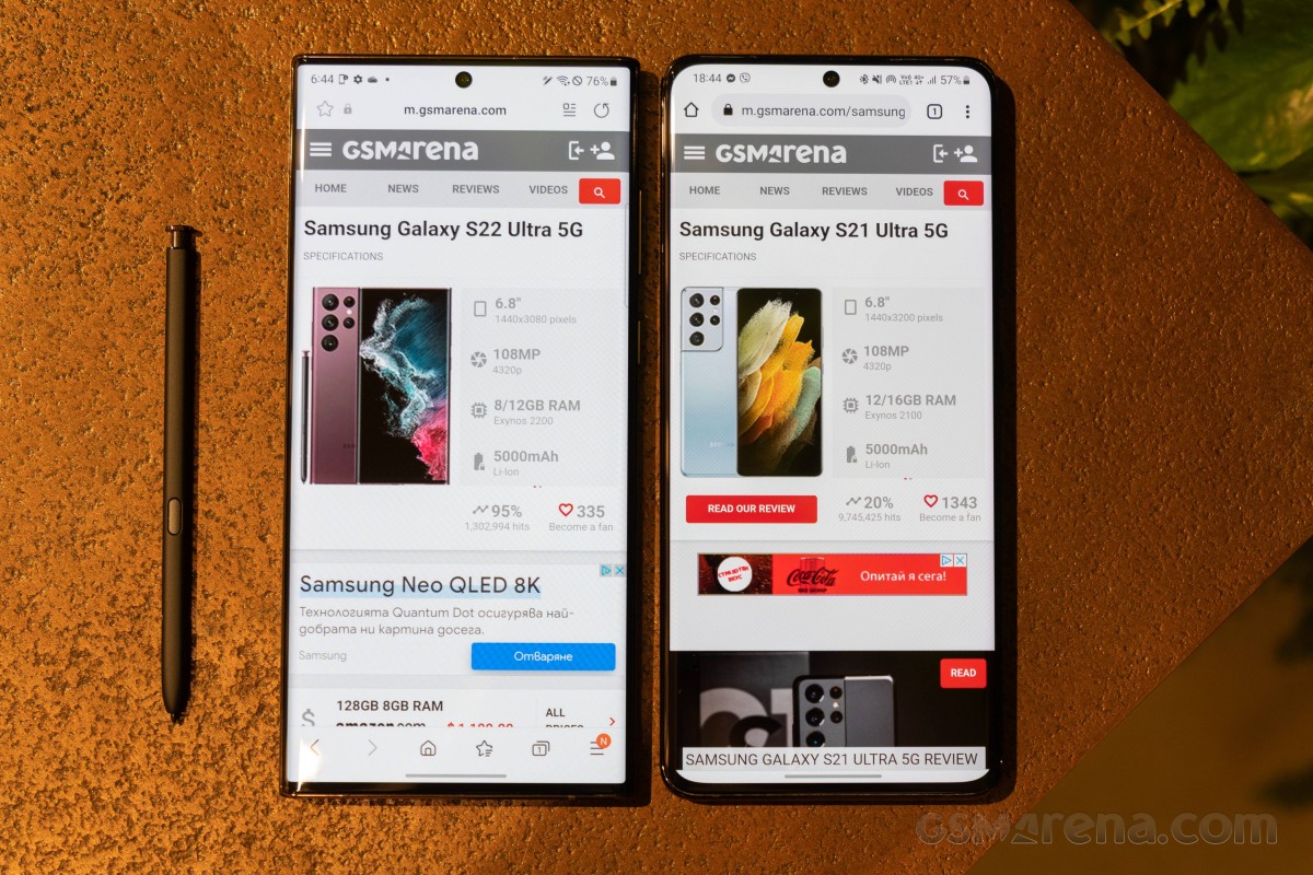 Samsung Galaxy S22, S22+, and S22 Ultra hands-on review - GSMArena