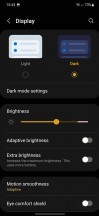 New Extra brightness toggle - Samsung Galaxy S22 review