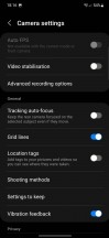 Camera app and settings - Samsung Galaxy S22 review