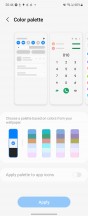 Color palettes - Samsung Galaxy Z Flip4 review
