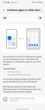 Continue apps on other devices - Samsung Galaxy Z Flip4 review