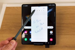 S Pen on the Galaxy Z Fold4