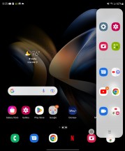 Apps panel - Samsung Galaxy Z Fold4 review