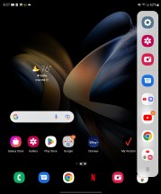 Apps panel - Samsung Galaxy Z Fold4 review