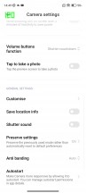 More camera settings - Xiaomi 12 Lite review