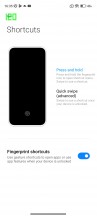 Fingerprint reader options - Xiaomi 12 Lite review