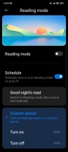 Reading mode settings - Xiaomi 12 Pro long-term review