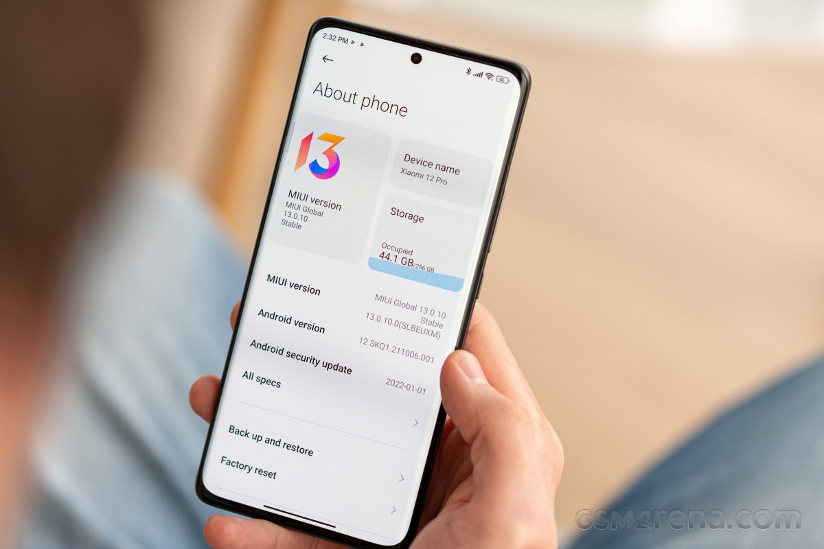 Xiaomi 12 Pro review: User interface, performance