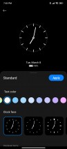 Clock style - Xiaomi 12 Pro review