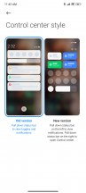 Control center split - Xiaomi 12 Pro review