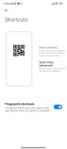 Fingerprint reader features - Xiaomi 12 review