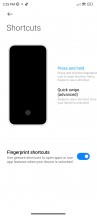 Fingerprint reader options - Xiaomi 12T Pro review
