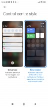 Control center split - Xiaomi 12T review