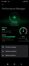 Performance and power management menus - Xiaomi Black Shark 5 Pro review