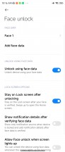 Face unlock - Xiaomi Mix Fold 2 review