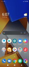 Home screen, notification shade, Control center - Xiaomi Poco M4 5G review